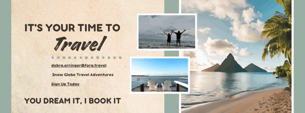 Scenic travel moments by the sea with joyful poses and serene views.