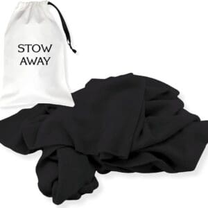 Jet and Bo pure cashmere travel wrap shawl